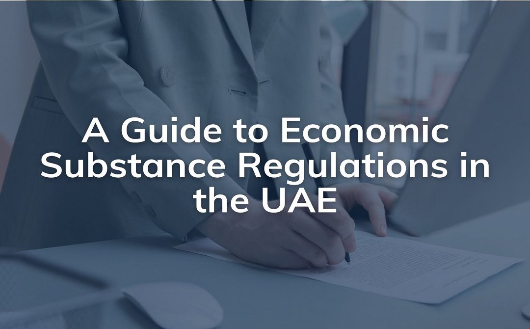 What is ESR (Economic Substance Regulations) & why do you need it in the UAE